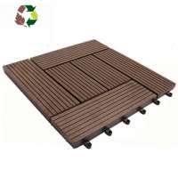 Garden Swimming pool decoration DIY decking 310*310mm / WPC interlocking decking tiles