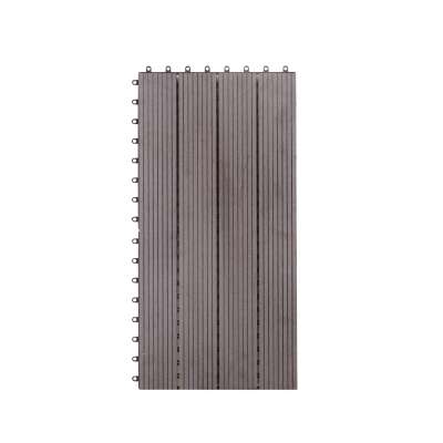 Factory price high quality natural deck tiles interlocking diy composite hot sell in America